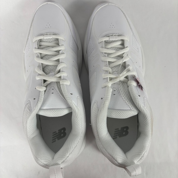 New Balance WX409PR2, White Crosstrainer Shoes, Women's Size 7.5 Wide All White - Picture 5 of 10